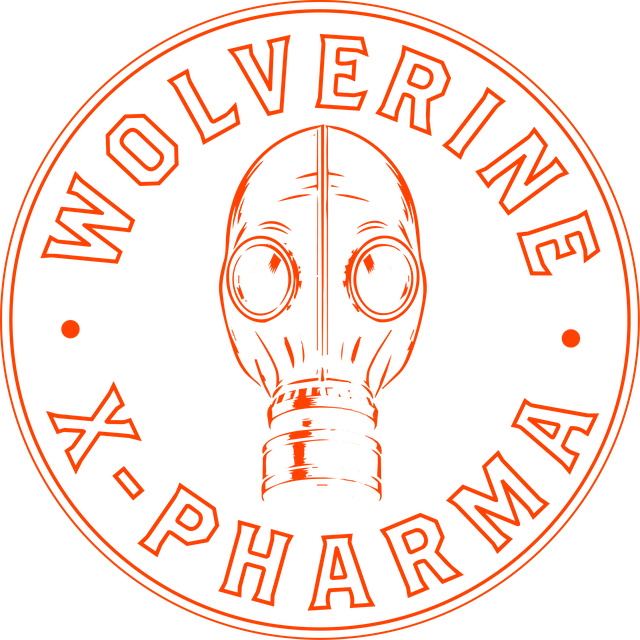 Sello de Wolverine X-Pharma